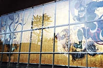 岡田美術館の大壁画「風・刻」