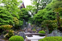 西本願寺の虎渓の庭