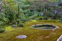 本法寺の巴の庭