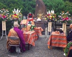 宝鏡寺の人形供養祭